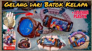 Membuat Gelang || dari Batok Kelapa