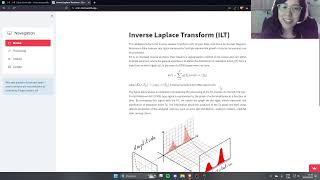 WebApp to perform the Inverse Laplace Transform of TD-NMR signals