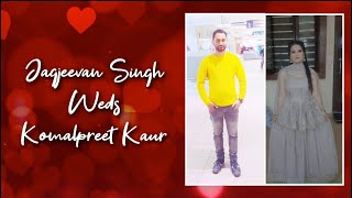 Live 🔴 Shagun Ceremony of Jagjeevan Singh Weds Komalpreet Kaur Video By Gurnam Studio 9815525541