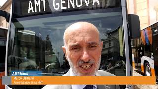 Presentazione dei nuovi bus AMT Citaro Mercedes