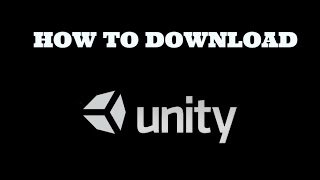 How To Download And Install UNITY 3D