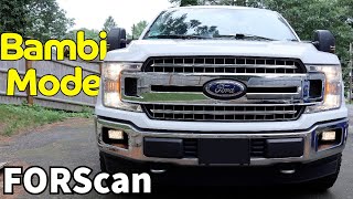 F150 Bambi Mode Using FORScan!