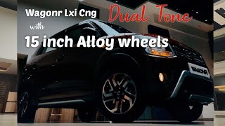 Wagonr Lxi Cng Dual Tone with 15inch Alloy wheels | Special Edition | Raghuveer Pai