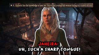 Told Jaheira She Just A Ruined Old Woman [Baldur's Gate 3]