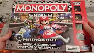 DÉBALLAGE ET PRÉSENTATION DU MONOPOLY GAMER MARIO KART !