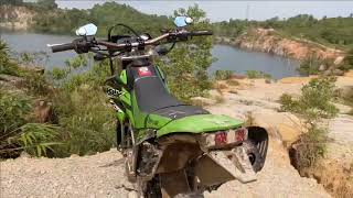 klx 150 bf tahun 2019 seri alam test ride