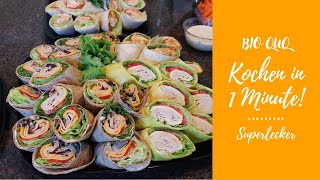 Party Wraps mit Frischkäse BIO QUQ