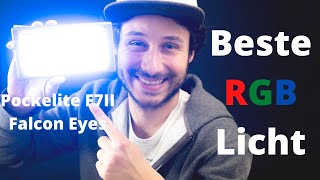 Bestes kompaktes RGB Licht? Falcon Eyes F7II PokeLite Review (Deutsch)