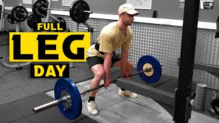 Gym Vlog- Brutal Leg Day Ft.Will