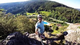 Klettersteig Todtnau "Schwimmbadfelsen"