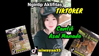 Aktifitas Tiktoker "Cantik" Asal Manado di Rumah   || #fyp #tiktok #viral #manado #cantik #niwayan33