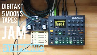 Elektron digitakt,Critter & Guitari 5Moons,Homebake instruments TAPES JAM 24/6/23 11:30 lofi dawless