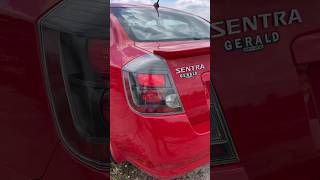 Taillights on the 2012 Nissan Sentra SR