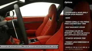 2014 MASERATI GRANTURISMO Cincinnati, OH 44-E009096