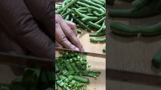 Fruit Ninja of FRENCHBEANS |Amazing Fruits Cutting Skills | Indian Street Food in 2023 #shorts #food