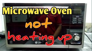 Microwave Oven Not Heating, Troubleshooting and Repair (Tagalog)