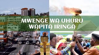 Jinsi mwenge wa Uhuru ulivyofika Iringa.