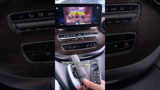 One power bank & FireDrive Link adapter, then you can use Fire TV stick in car🥹…works for Mercedes!