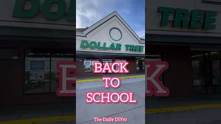 ⬆️Upgrade Dollar Tree finds for Back to School #dollartree #school #shorts