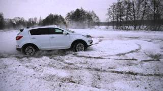 Дрифт KIA Sportage 2014