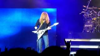 Megadeth-Tornado of souls live in the 3 arena Dublin