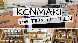 KONMARI METHOD TIDYING UP KITCHEN episode 5