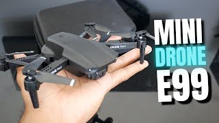 MINI DRONE E99 - DIVERTIDO, MUITO BARATO E COM CÂMERA!!