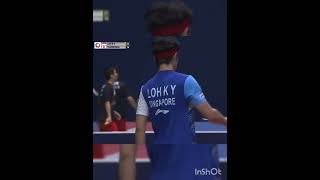 Loh Kean Yew vs Kanta tsuneyama 21-14//21-11 di babak 16 Besar France open 2022