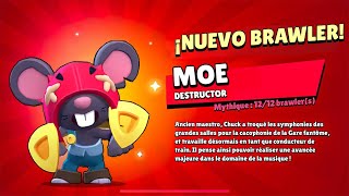 😍 ¡¡¡EL NUEVO MOE BRAWLER YA ESTÁ AQUÍ!!!🎁 REGALOS GRATIS Brawl Stars