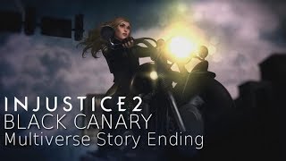 SUPERPOWERED BABY!! Injustice 2 - Black Canary Multiverse Story Ending