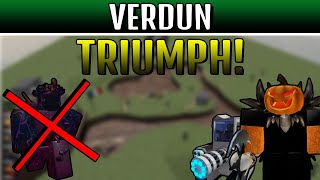 Verdun Triumph! | Solo Map Triumphs | Roblox Tower Battles