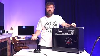 Правильное подключение Digitech Trio+ к комбоусилителю Boss KATANA 100MK II без использования петли