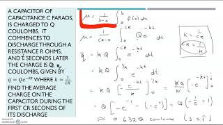 Mean value of a function