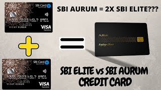 SBI Elite Credit Card Vs SBI Aurum Credit Card | SBI Premium Credit Cards.