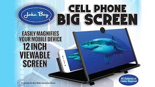 Cell Phone Big Screen by John Boy Brand