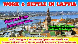 || How to get job in Latvia || Work Visa Types || Latvia Cost Of Living || #Tamil