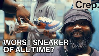 WHAT'S THE WORST SNEAKER OF ALL TIME? | HOW MANY KICKS ARE IN STORE | CREP COLLECTION CLUB VLOG 2