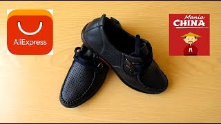 МУЖСКАЯ ОБУВЬ Кожаные Мокасины ★ ТУФЛИ ★ Men's Leather Shoes ★  AliExpress