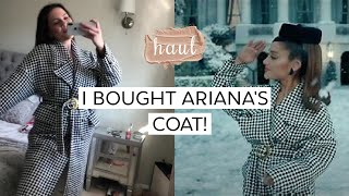 I bought ARIANA GRANDE'S COAT + LUXURY shopping | Haul