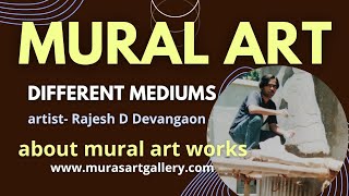 mural art different mediums #mural art #mural design #art on wall #fibre murals #mixedmedia murals