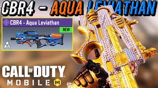 CBR4 AQUA LEVIATHAN BLUEPRINT WITH DIAMOND CAMO GAMEPLAY COD MOBILE | Season 8 Battle Pass Reward