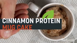 Cinnamon Protein Mug Cake - Nutrisystem Recipe