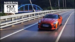 Аэросъемка обновлённого NISSAN GT R