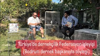 Türkiye’de dernekçilik Federasyon işleyişi (Bodrum dernek başkanıyla söyleşi)