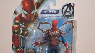 Unboxing #Spiderman versione iron-spider dal film #avengers infinity wat #hasbro