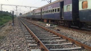 SGUJ WDP4 at 110 with Amritsar Dibrugarh Express