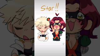 Watashi Wa Star!! Outfit Swap #art #tiktoktrend #bakugou #mha #watashiwastar #animationmeme