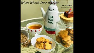 Whole Wheat Jeera Biscuits | Freshly Baked | Cookies Recipe | Arpi's Kitchen