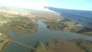 Beautiful Morning Take Off from Auckland | QANTAS B737