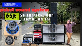 Peket soundsistem 65 juta mewah cantik dan horeeeg